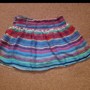 Multicolor rue21 skirt. Mini with pockets